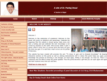 Tablet Screenshot of drpankajdesai.com